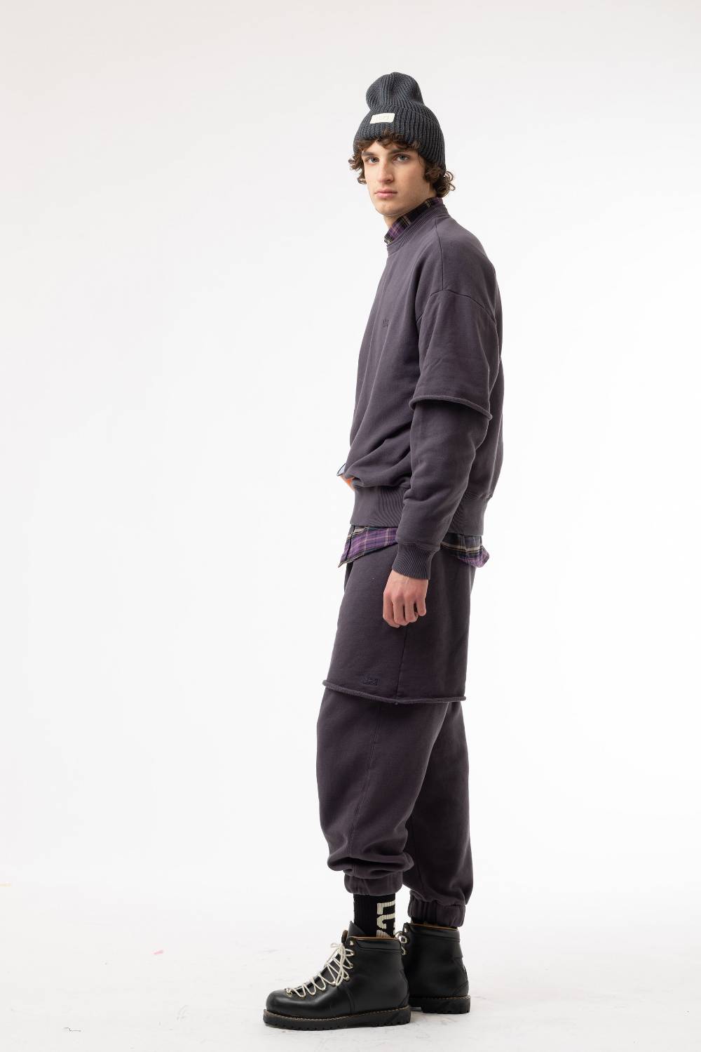 Lc23 Double Sweatshirt Dark Grey Promozione