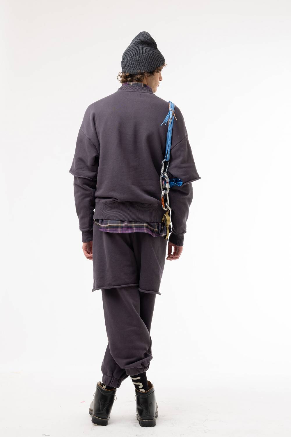 Lc23 Double Sweatshirt Dark Grey Promozione