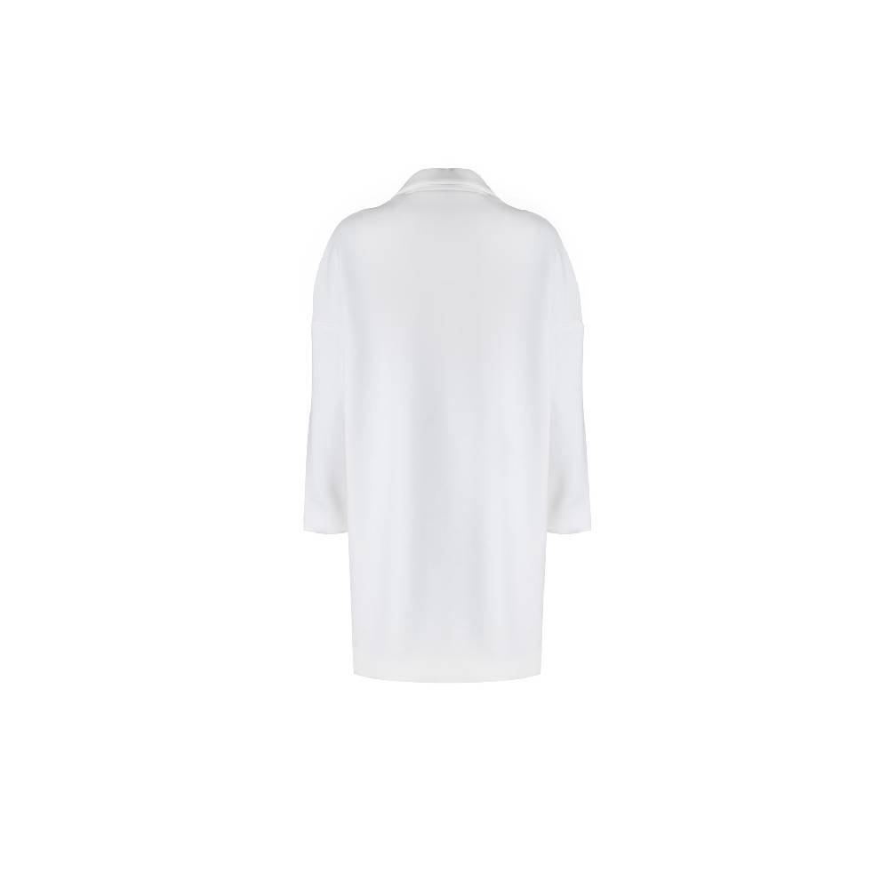 Nineminutes U&O – CABAN IN FELPA WHITE Negozi Online
