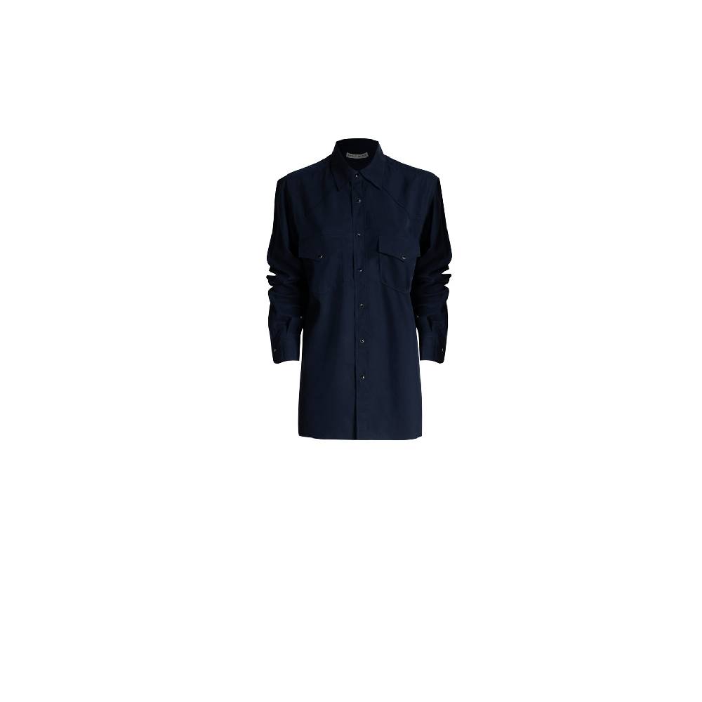 Nineminutes U&O – CAMICIA BLU NOTTE