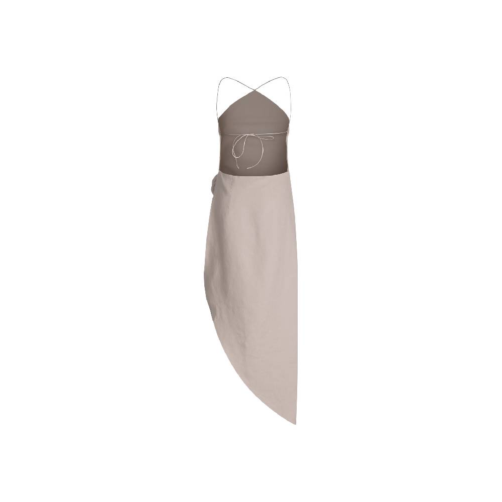 Nineminutes IMNOTPERFECT – THE TOMI MIDI LINUM SAND Pezzi Unici
