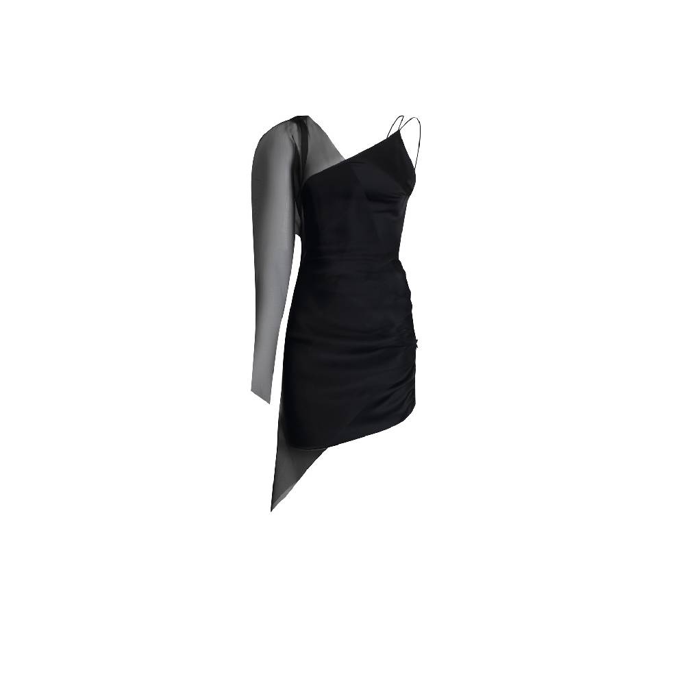 Nineminutes LUNAIRE – THE CALIPSO ORGANZA BLACK Vendita Calda