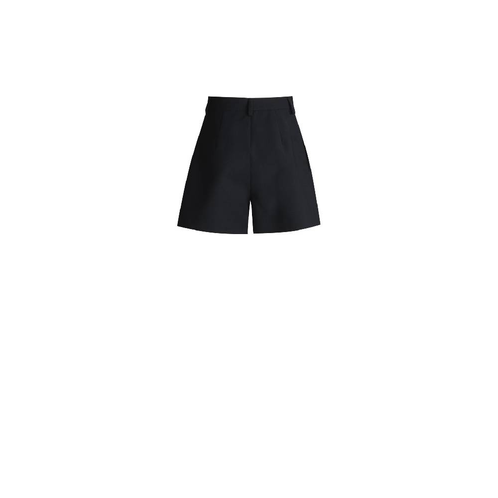 Nineminutes REVERSIBLE – THE WOMAN SHORT WOOL BLACK Spedizione Gratuita