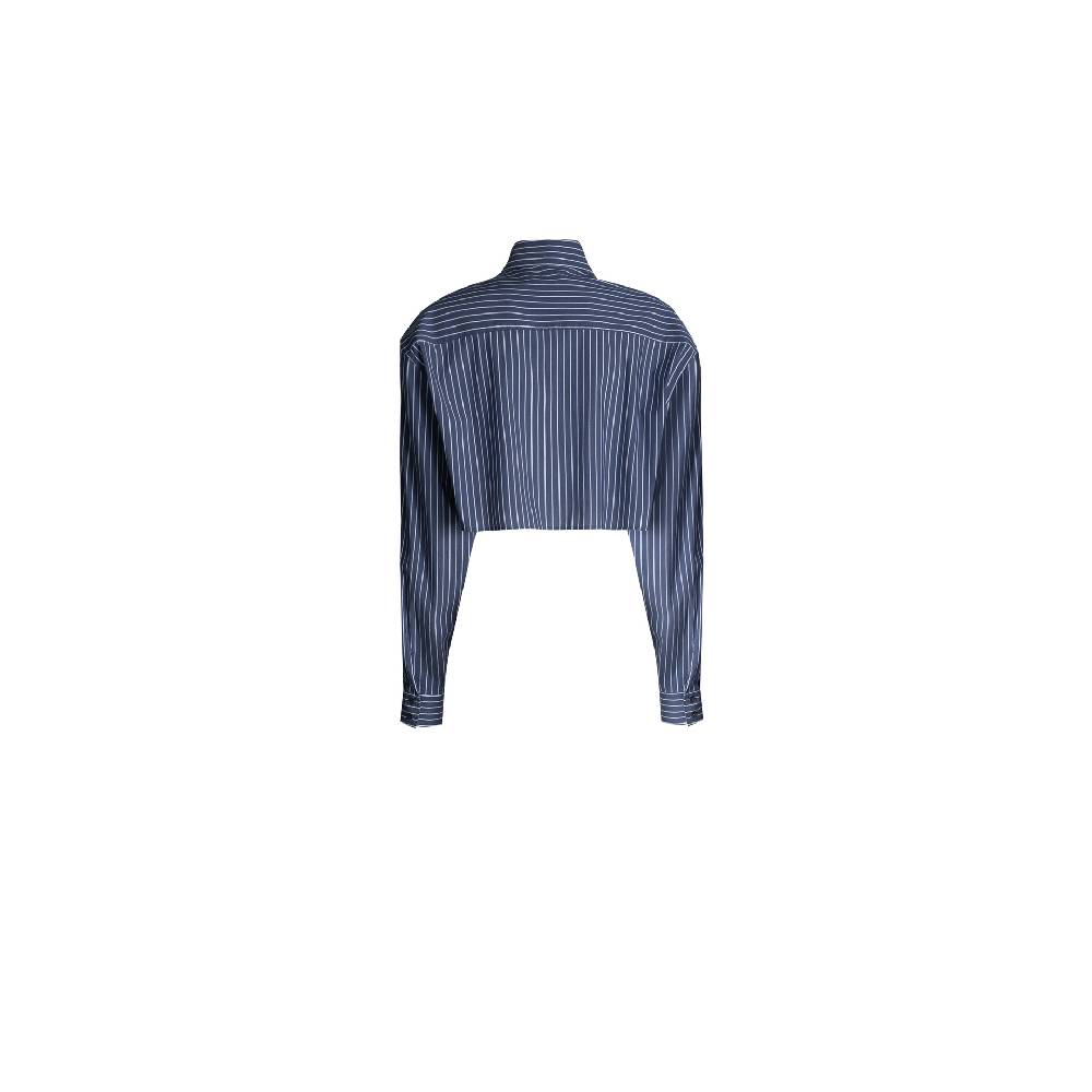Nineminutes REVERSIBLE – THE MAIA CROP COTTON STRIPE Promozione Limitata