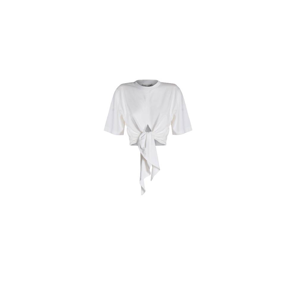 Nineminutes REVERSIBLE – THE GIA TEE WHITE