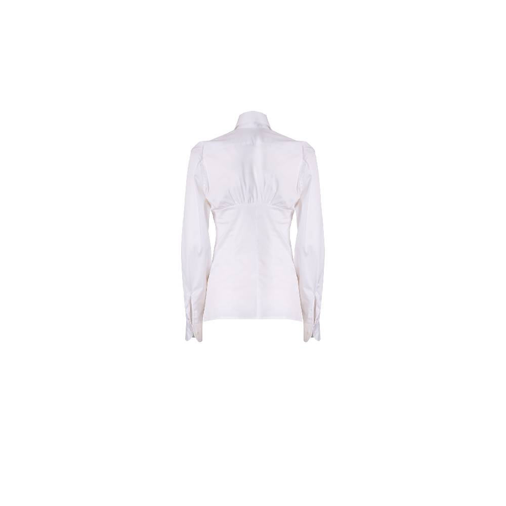 Nineminutes REVERSIBLE – THE MICHELLE SHIRT COTTON WHITE 50% di sconto con spedizione gratuita