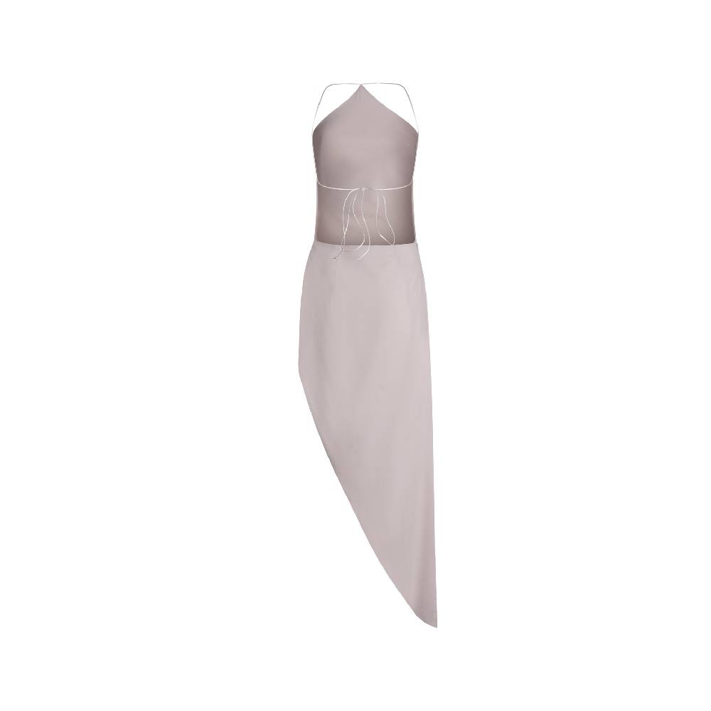 Nineminutes REVERSIBLE – THE TOMI MIDI CREPE SAND Novità