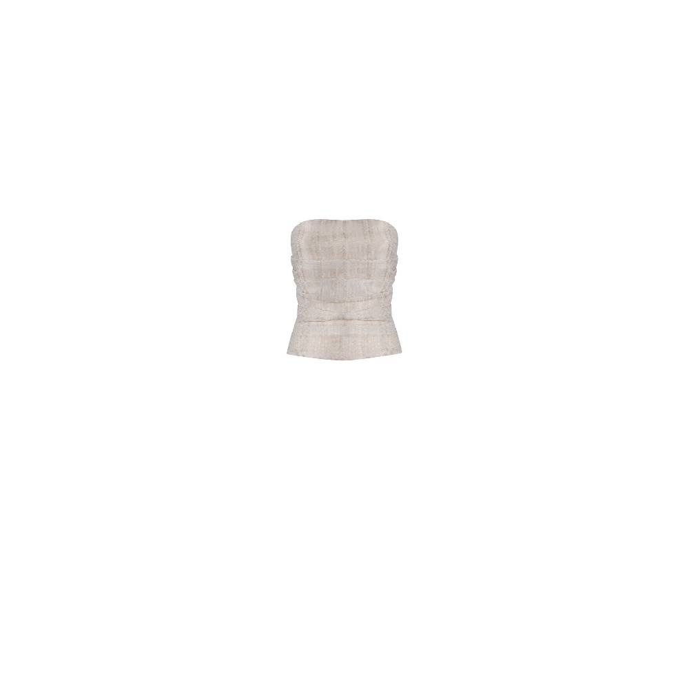 Nineminutes REVERSIBLE – THE LUCY TOP GOLD LINEN