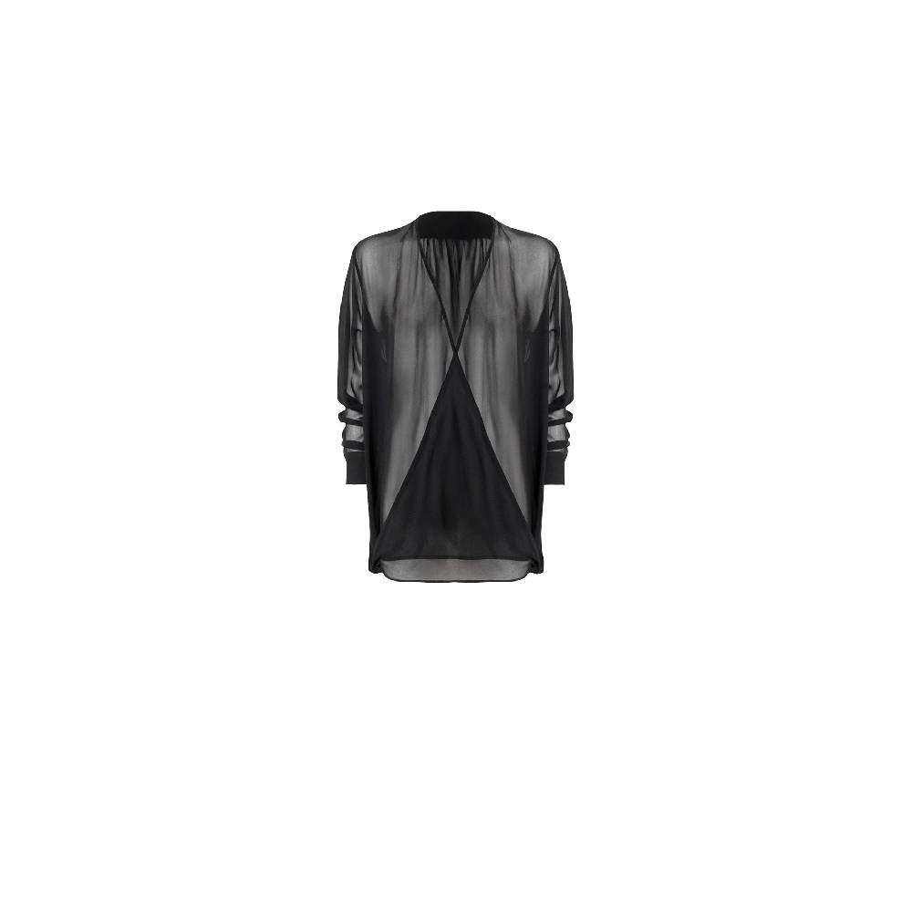 Nineminutes REVERSIBLE – THE MARGOT GEORGETTE BLACK