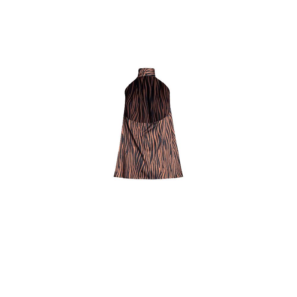 Nineminutes FW22.23 -THE ELVIRA TOP TIGER Consegna Veloce