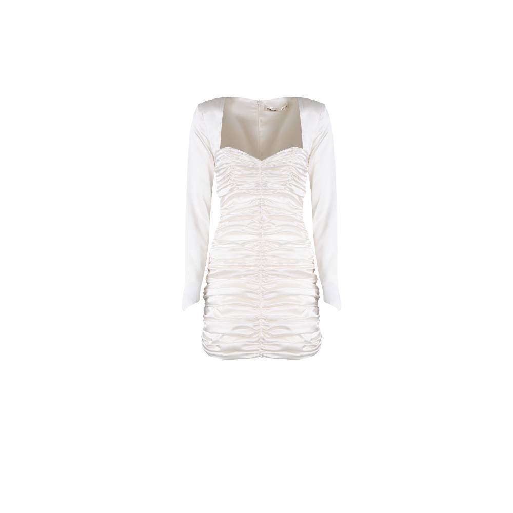Nineminutes FW22.23 – THE JUN DRESS CHAMPAGNE