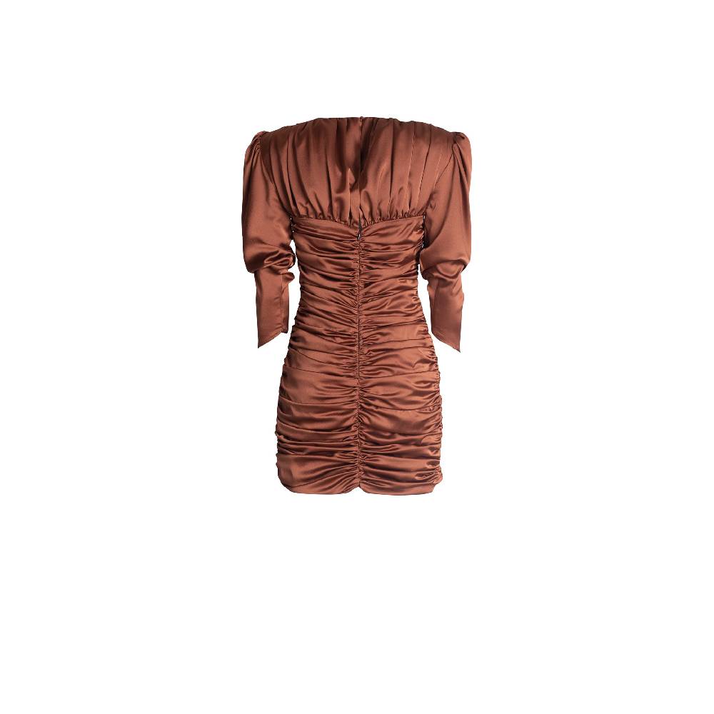 Nineminutes FW22.23 – THE PAOLINA DRESS BRONZE Shopping Online