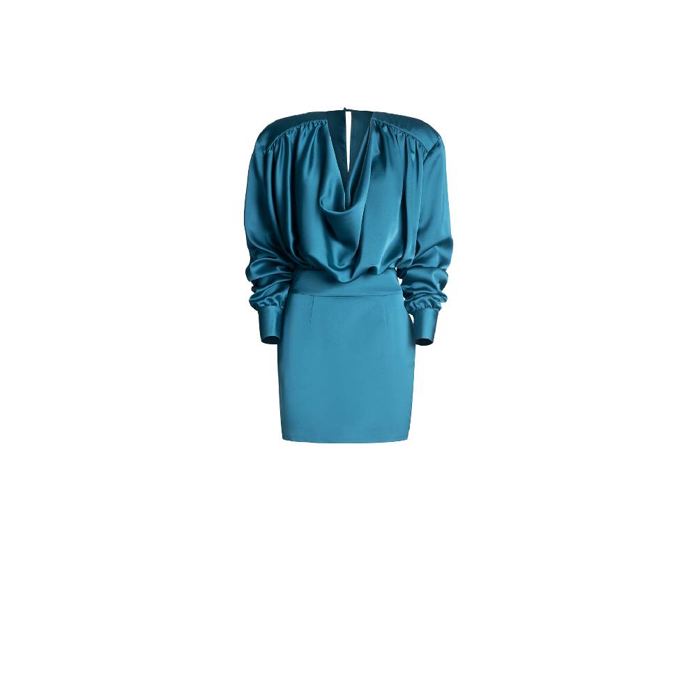 Nineminutes FW22.23 – THE GINA DRESS TIDE