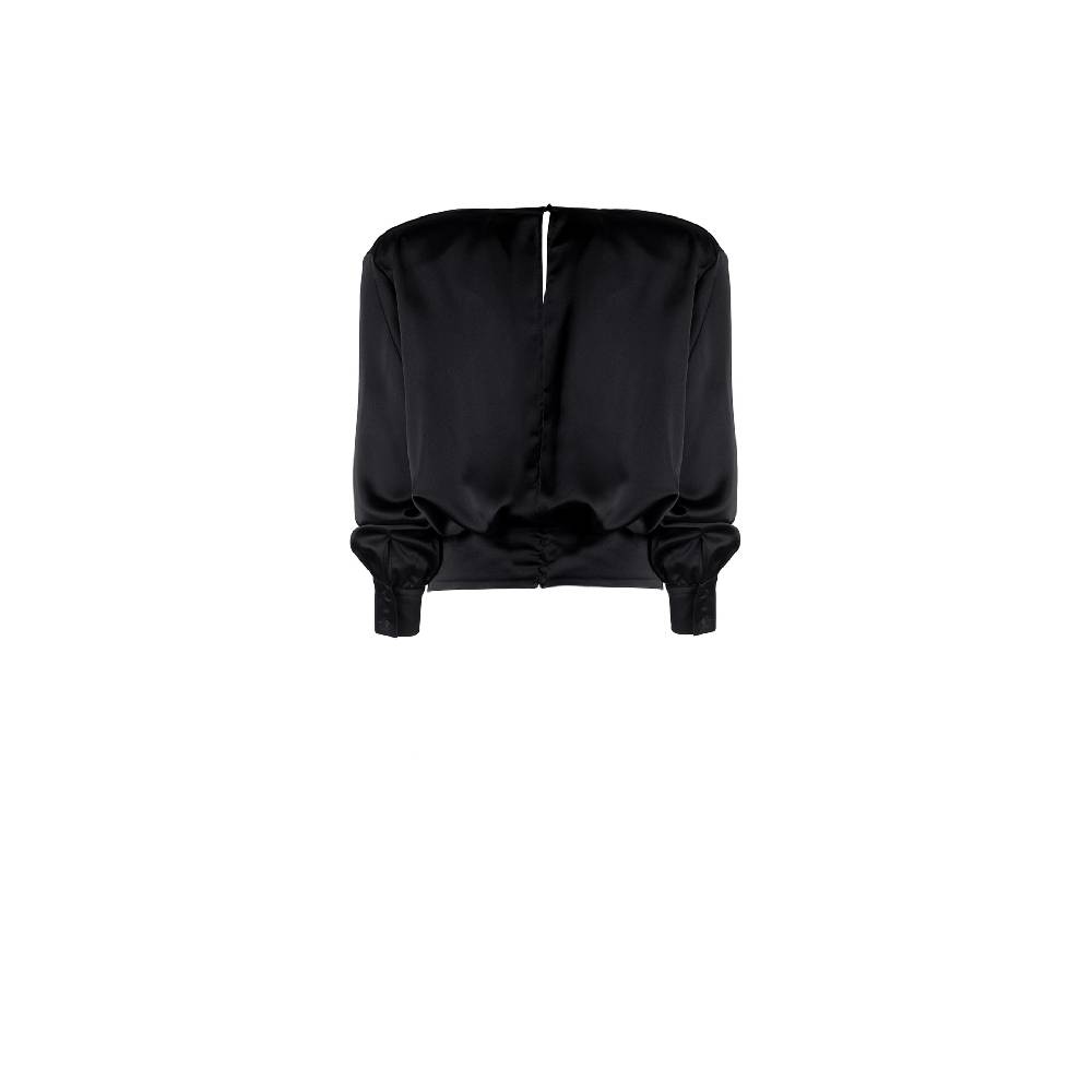 Nineminutes FW22.23 -THE GINA TOP BLACK Vendite Flash