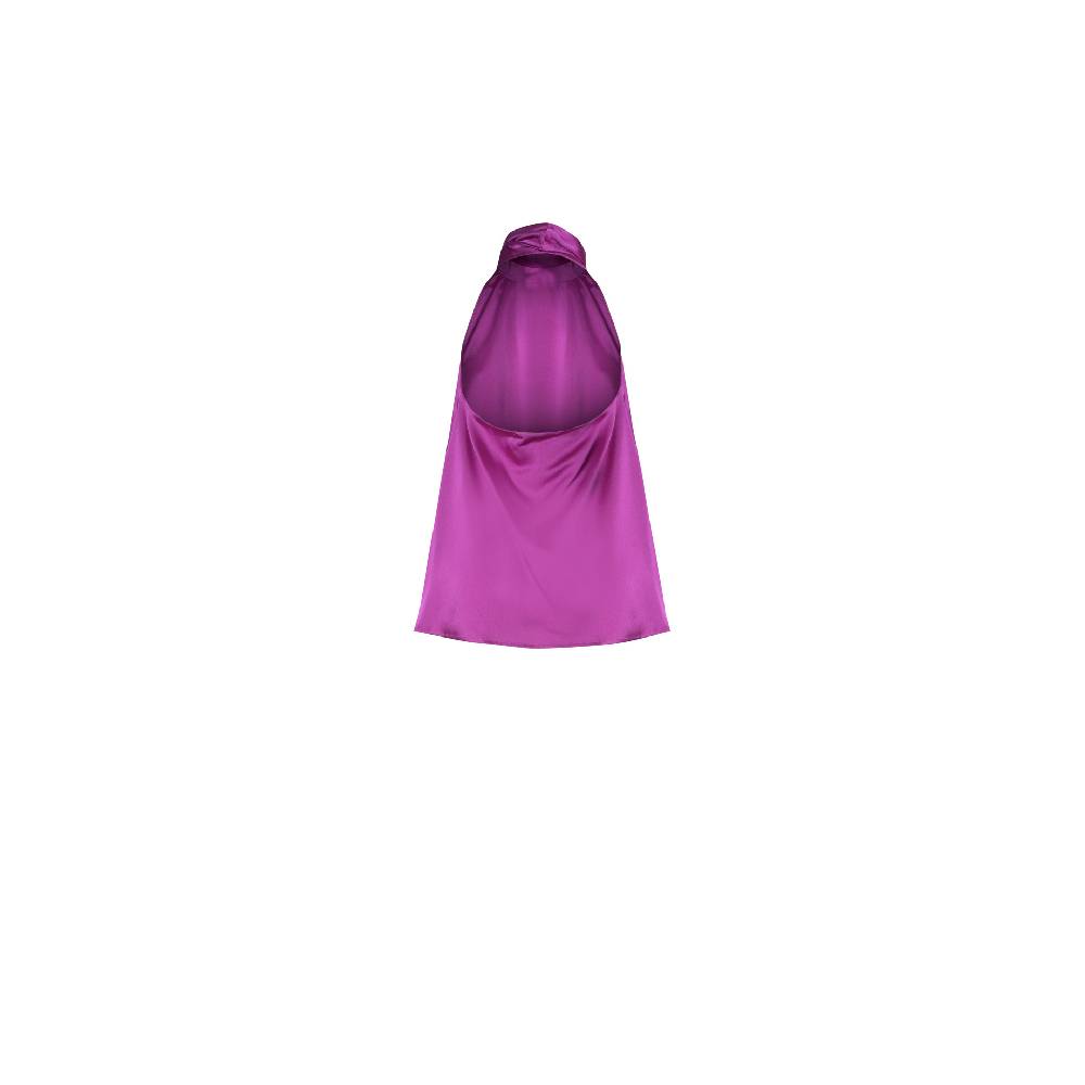 Nineminutes FW22.23 -THE ELVIRA TOP PLUM 2025