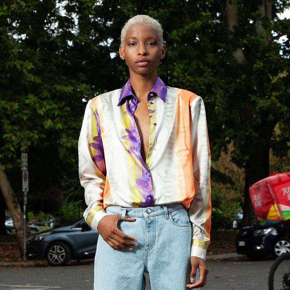 Nineminutes SS22-THE UP TIE DYE Qualità Garantita