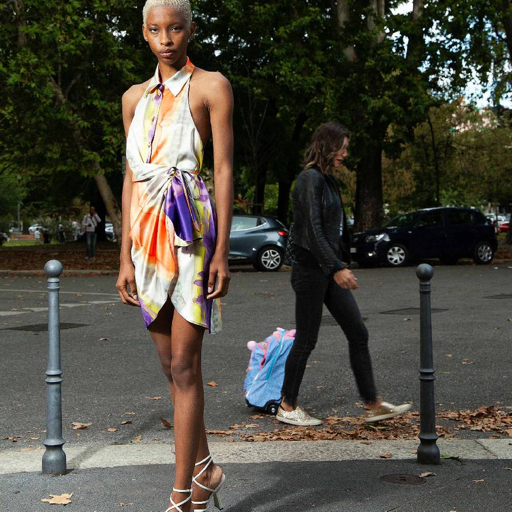 Nineminutes SS22-THE MINI NUIT TIE DYE Shopping Online