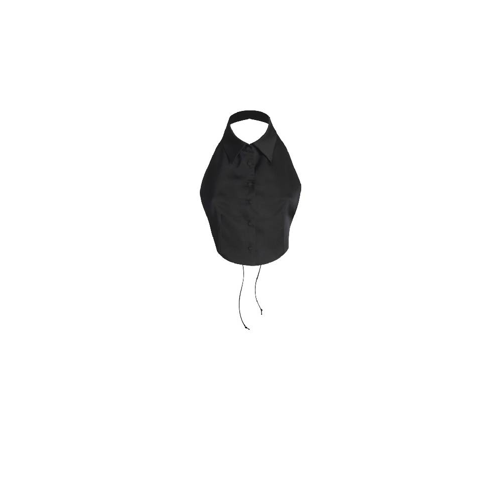 Nineminutes SS22-THE LIZA TOP BLACK