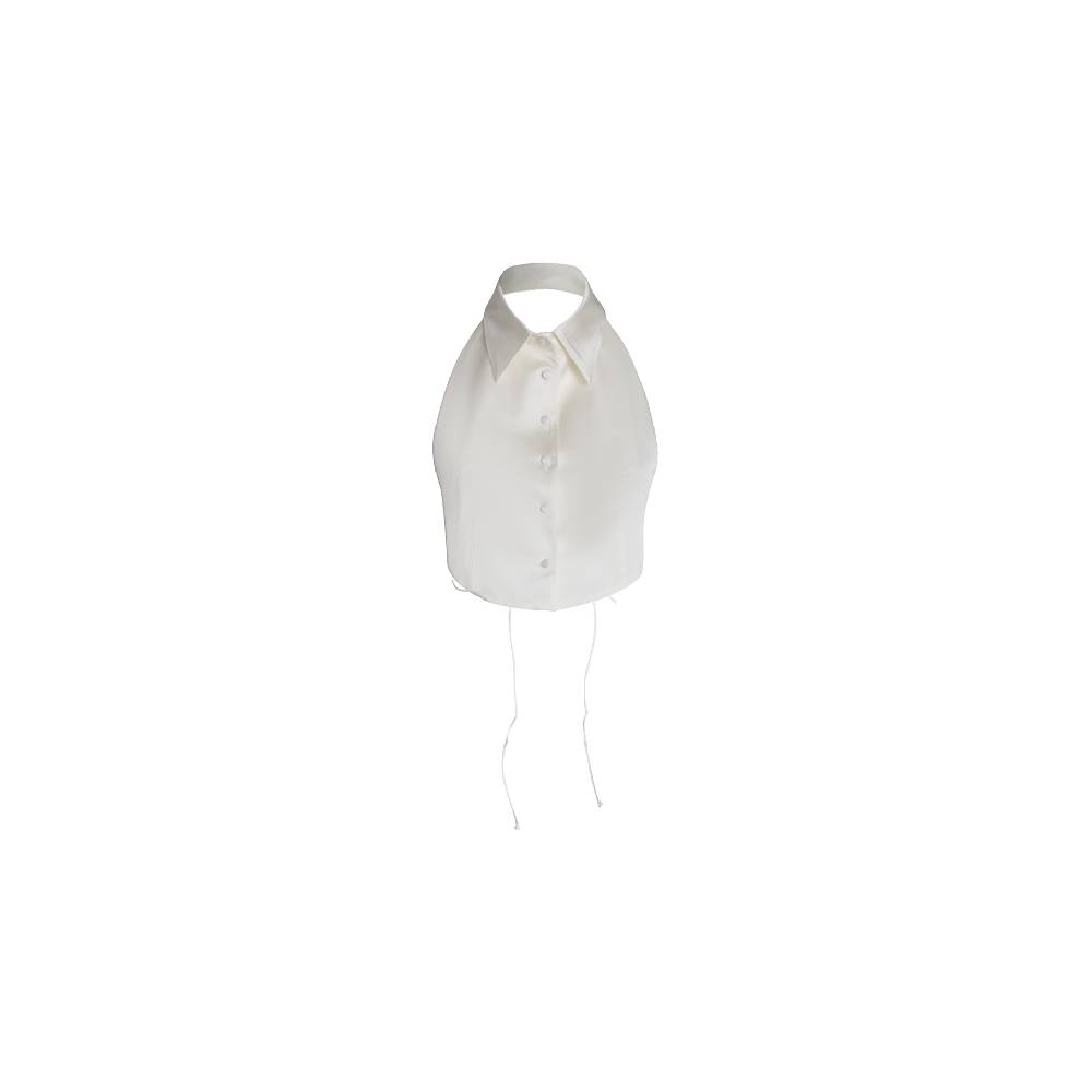 Nineminutes SS22-THE LIZA TOP CHAMPAGNE