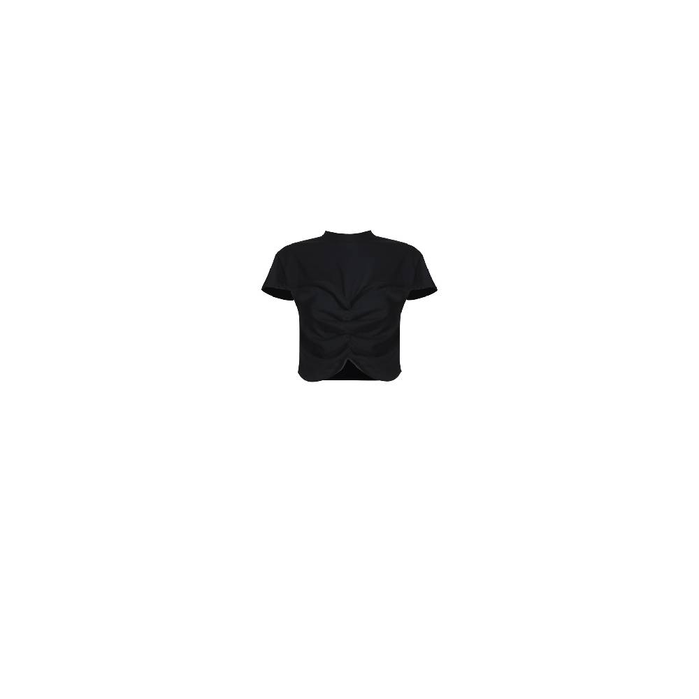 Nineminutes REVERSIBLE – THE BUTTERFLY TEE BLACK