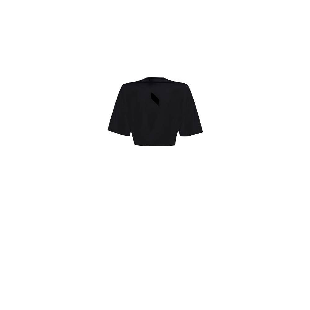 Nineminutes REVERSIBLE – THE GIA TEE BLACK Nuovo