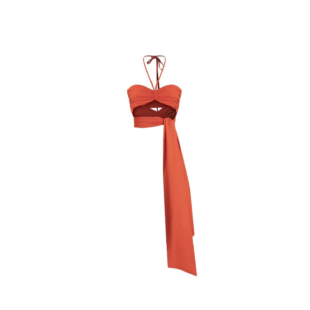 Nineminutes REVERSIBLE – THE NEW FRIDA CREPE ORANGE
