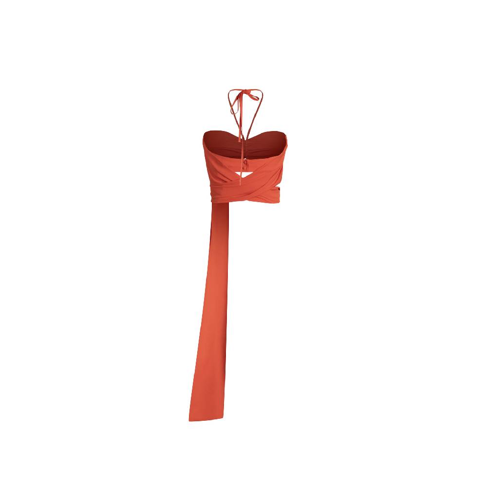 Nineminutes REVERSIBLE – THE NEW FRIDA CREPE ORANGE Pezzi Unici