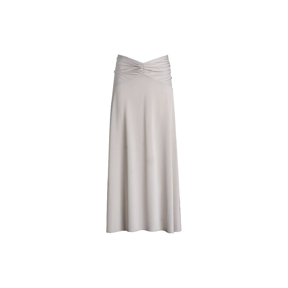 Nineminutes REVERSIBLE – THE BUTTERFLY SKIRT MIDI LYCRA SAND