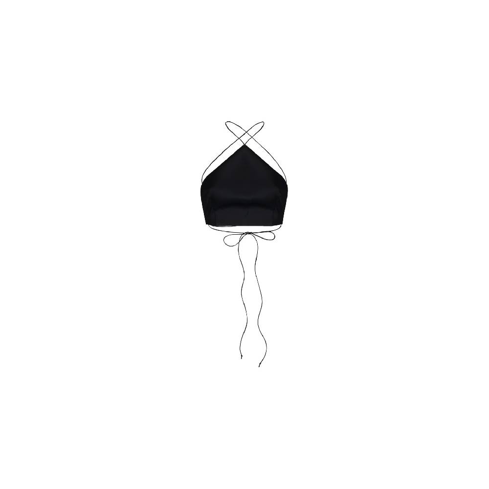 Nineminutes IMNOTPERFECT – THE TOMI TOP DOUBLE BLACK