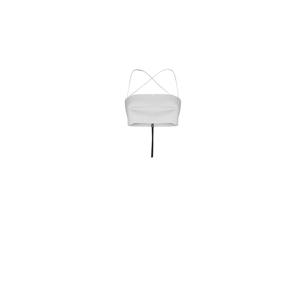 Nineminutes IMNOTPERFECT – THE NIKI TOP LINUM WHITE