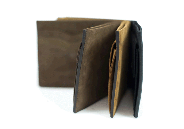 Kjøre Project Nubuck Slim Fold Wallet + Coins Spedizione Gratuita