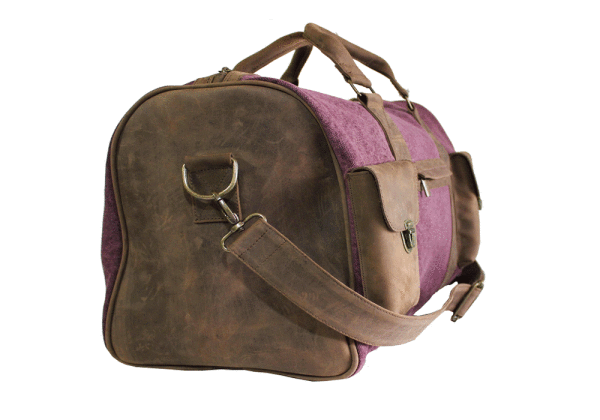 Kjøre Project Leather / Canvas Travel Bag Negozi Online