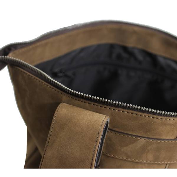 Kjøre Project Leather Nubuck Brown Sconto