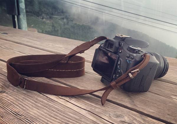 Kjøre Project Leather Camera Strap Saldi Di Fabbrica