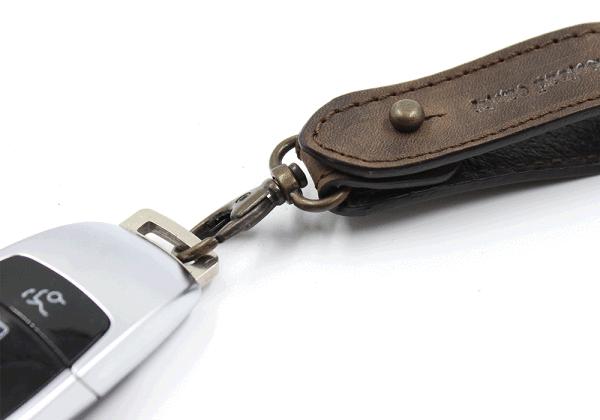 Kjøre Project Leather Keys Holder Nuovo