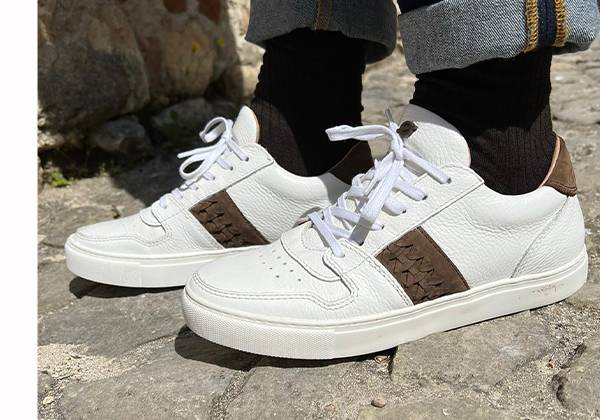 Kjøre Project Fær Øer Tennis Woven Brown Novità
