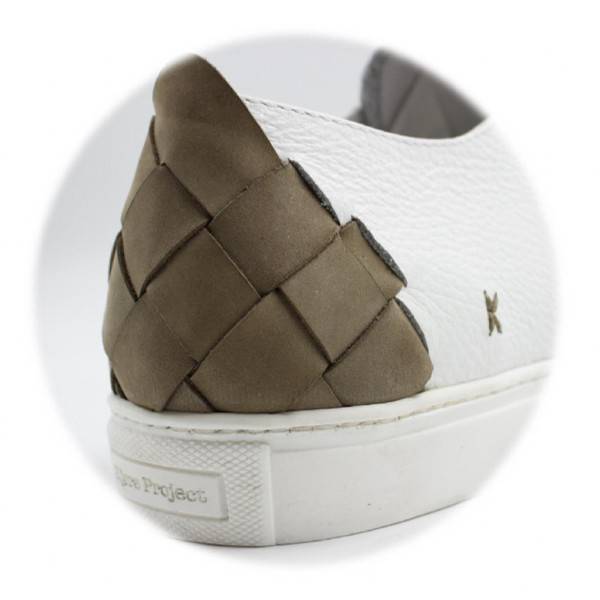 Kjøre Project Fær Øer Back Woven Taupe Vendita Calda