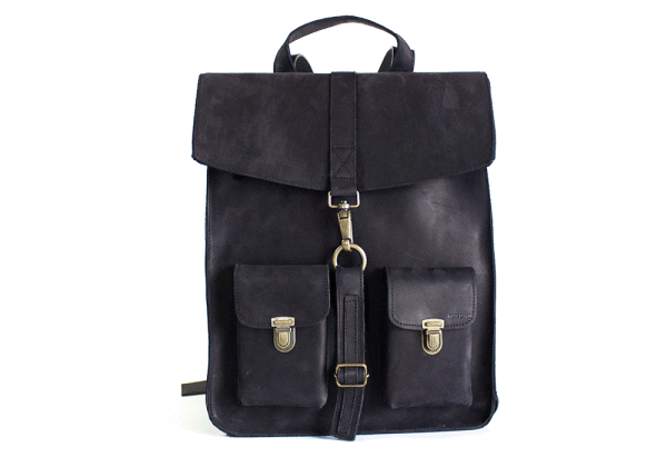 Kjøre Project Leather Nubuck Black Affare Del Giorno