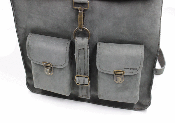 Kjøre Project Leather Nubuck Grey Convenienza