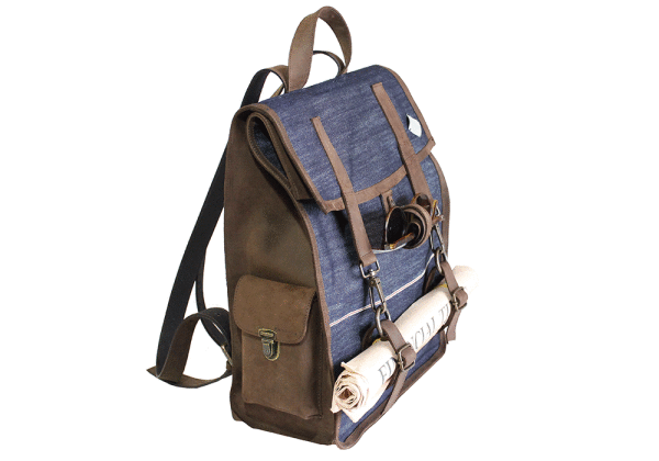 Kjøre Project Leather/Denim Blue Qualità Garantita