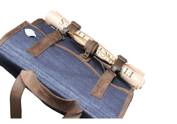 Kjøre Project Leather/Denim Blue Qualità Garantita