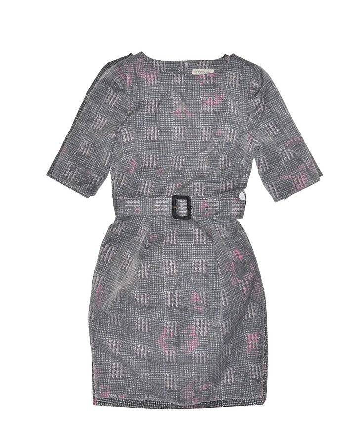 La Fabrique Assumptine Vestito Aderente Corto in Grigio I Più Venduti