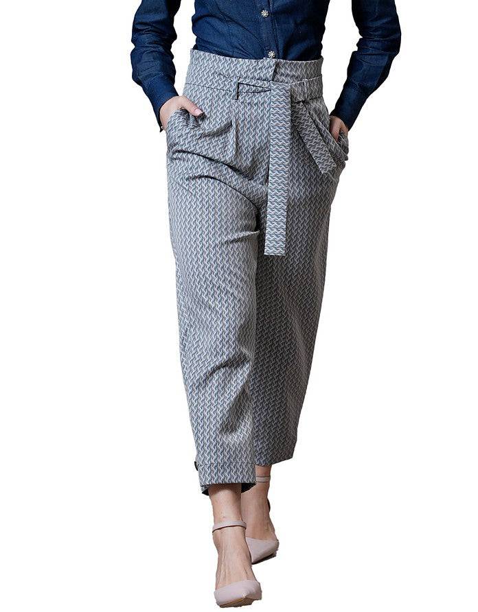 La Fabrique Camille Pantaloni a Vita Alta