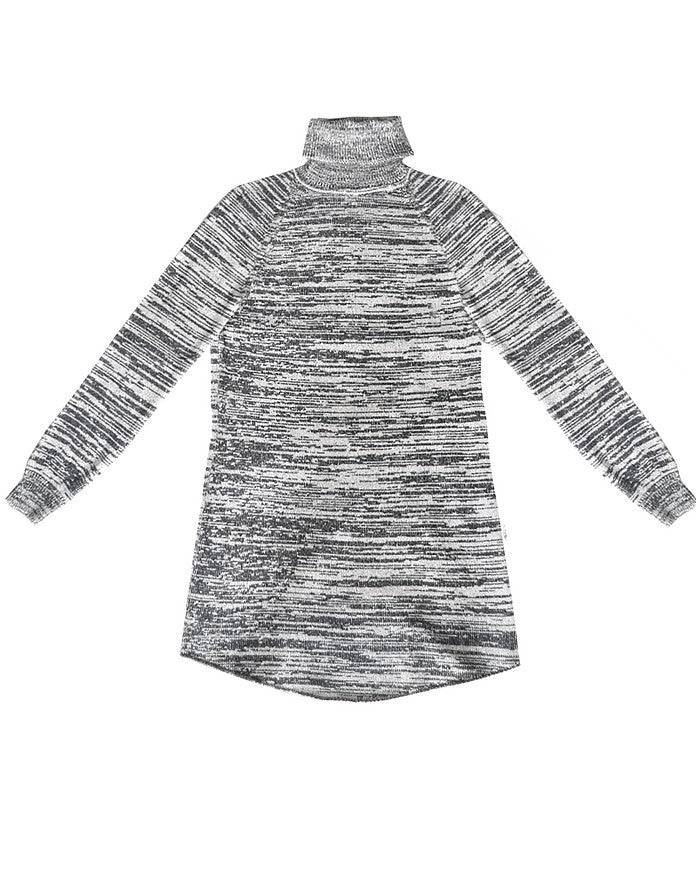 La Fabrique Charlotte Vestito in Maglia Grigio Nuova