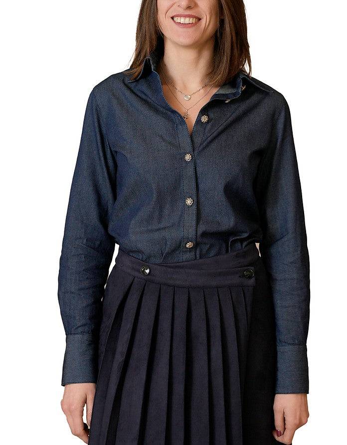 La Fabrique Ira Camicia in Denim Vendita