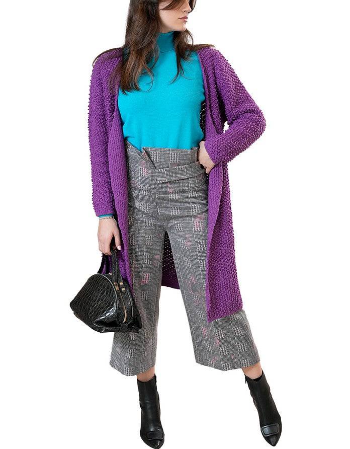 La Fabrique Lea Pantaloni Palazzo 7/8 in Grigio Soddisfazione Garantita