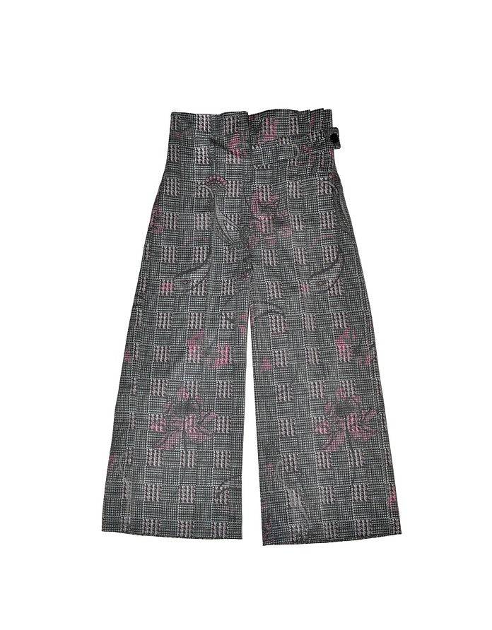 La Fabrique Lea Pantaloni Palazzo 7/8 in Grigio Soddisfazione Garantita