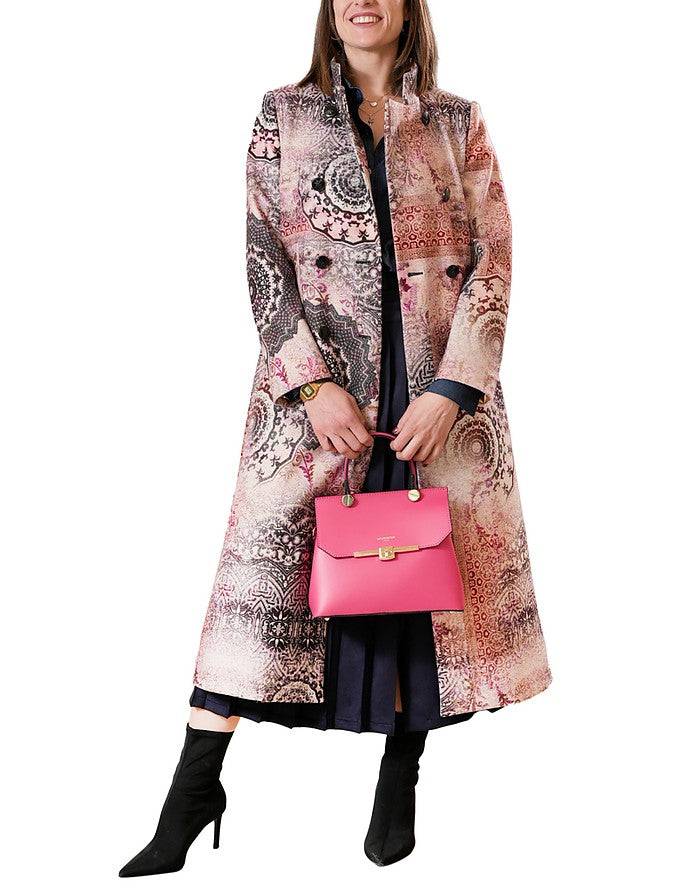 La Fabrique Marguerite Cappotto Lungo Stampa Floreale