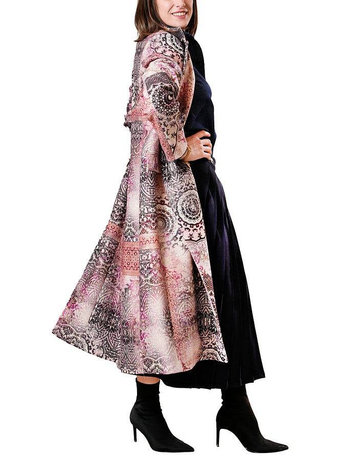 La Fabrique Marguerite Cappotto Lungo Stampa Floreale Duty-free
