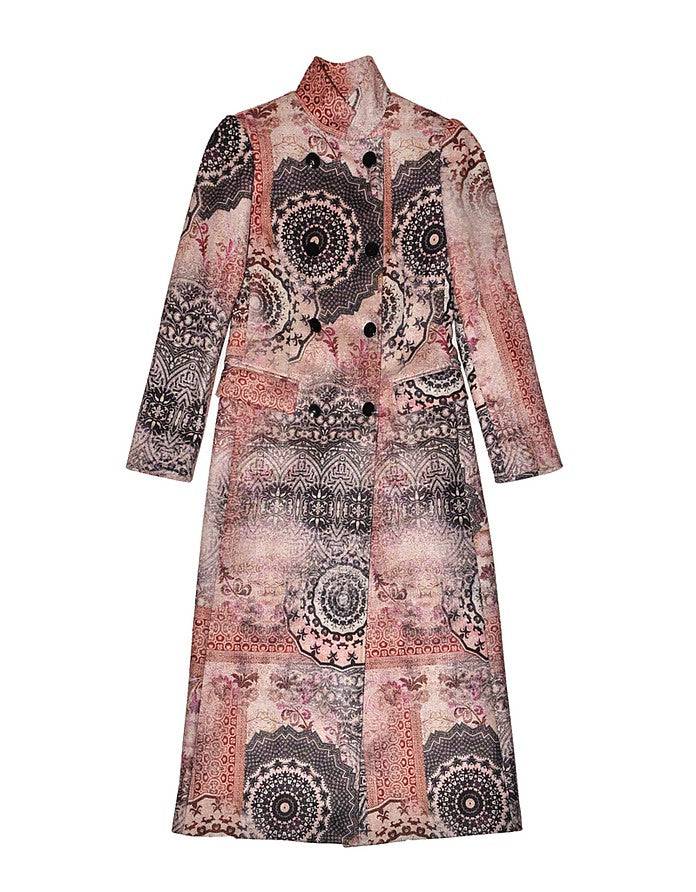 La Fabrique Marguerite Cappotto Lungo Stampa Floreale Duty-free